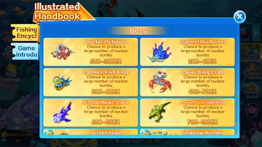 TG777 arcade fishing table game with instant cash bullet payouts